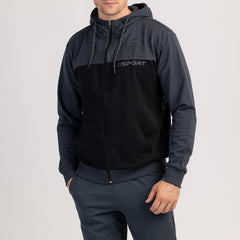 VANTOR - 100% PAMUT FÉRFI KAPUCNIS PULÓVER