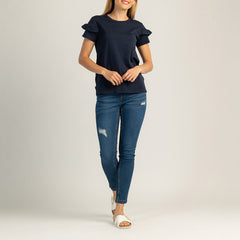 NŐI RÖVID UJJÚ PAMUT PÓLÓ - LUNESSA