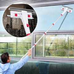 VITRIX™ - Ablaktisztító permetezővel, 165 cm-ig nyúló nyél, csíkmentes lehúzó