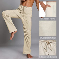 RELAXBREEZE™ - FÉRFI LEN NADRÁG