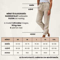 BREEZELINEN™ - NŐI NADRÁG