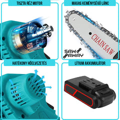 SAWAWAY™ - AKKUMULÁTOROS KÉZI FŰRÉSZ