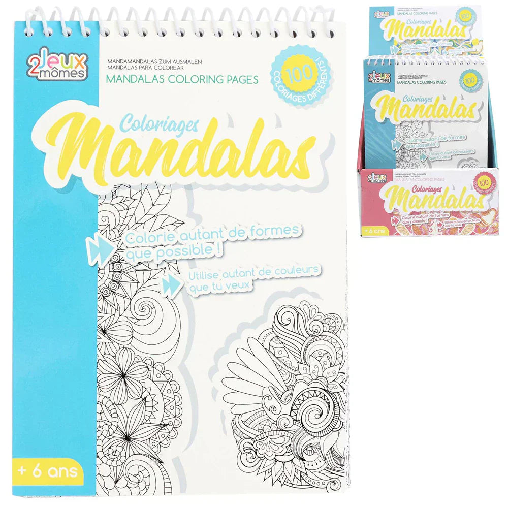 COLORFUN - MANDALA SZÍNEZŐKÖNYV FELNŐTTEKNEK (100 OLDAL)