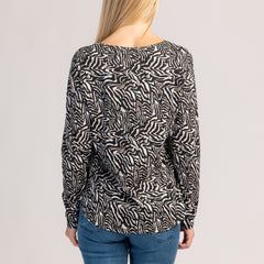 VIVA  - NŐI 100% PAMUT HOSSZÚ UJJÚ PÓLÓ