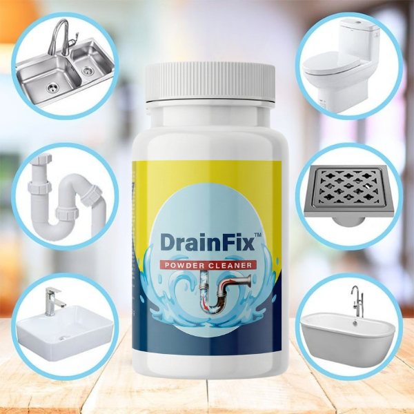 DrainFix™ – lefolyótisztító por