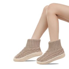 SNUGSOCK™ - Női kötött mamuszzokni puha talppal és polár béléssel