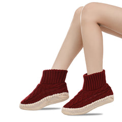 SNUGSOCK™ - Női kötött mamuszzokni puha talppal és polár béléssel