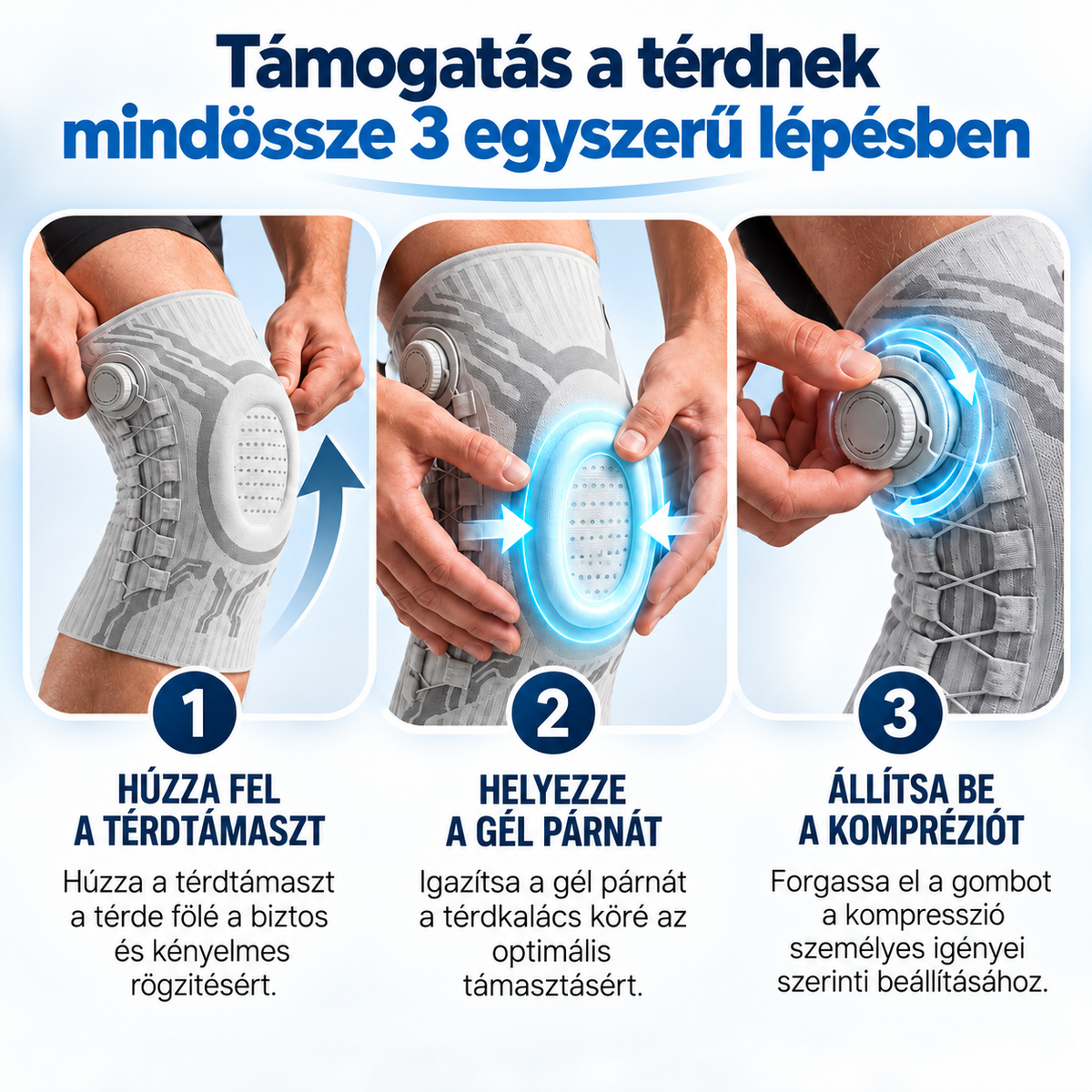 KneeFlex™ – állítható térdtámasz