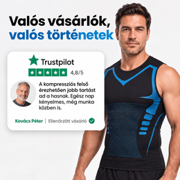 ShapeFlex™ – férfi kompressziós alakformáló felső