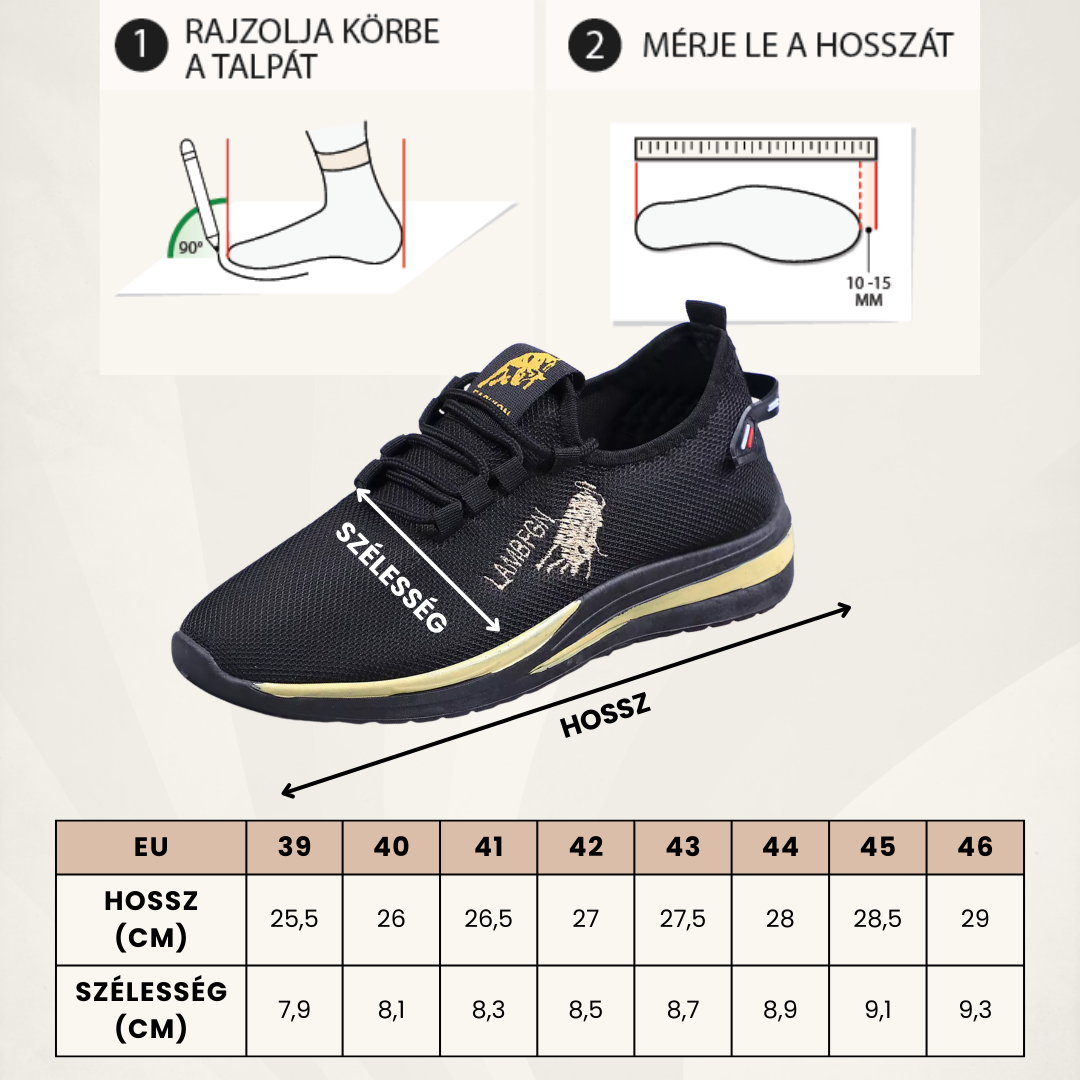 FLEXMOTION™ - KÖNNYŰ ÉS LÉGÁTERESZTŐ FÉRFI CIPŐK MINDENNAPI HASZNÁLATRA