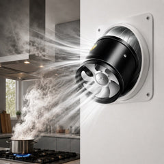 VENTORA™ - Elszívó ventilátor konyhába, fürdőszobába és műhelybe, 160 vagy 530 m³/h