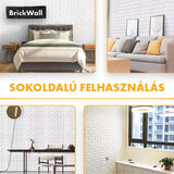 BRICKWALL® – 3D ÖNTAPADÓS TAPÉTA (77 cm x 70 cm)
