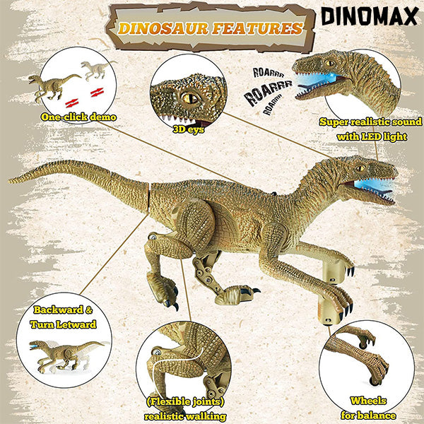 DINOMAX™ – TÁVIRÁNYÍTÓS DINOSZAURUSZ