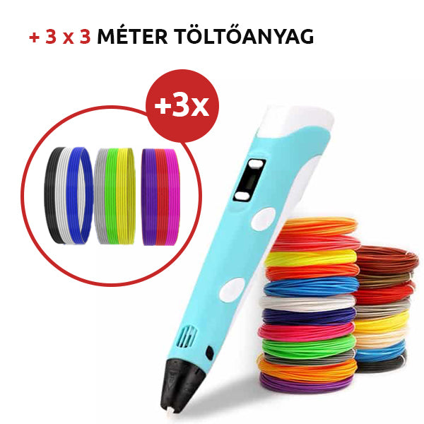 3DDRAW® - TOLL A 3D ALAKZATOK RAJZOLÁSÁHOZ