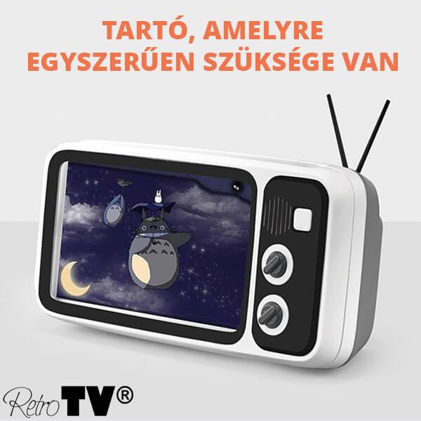 RETROTV® - TELEFONTARTÓ BEÉPÍTETT HANGSZÓRÓVAL